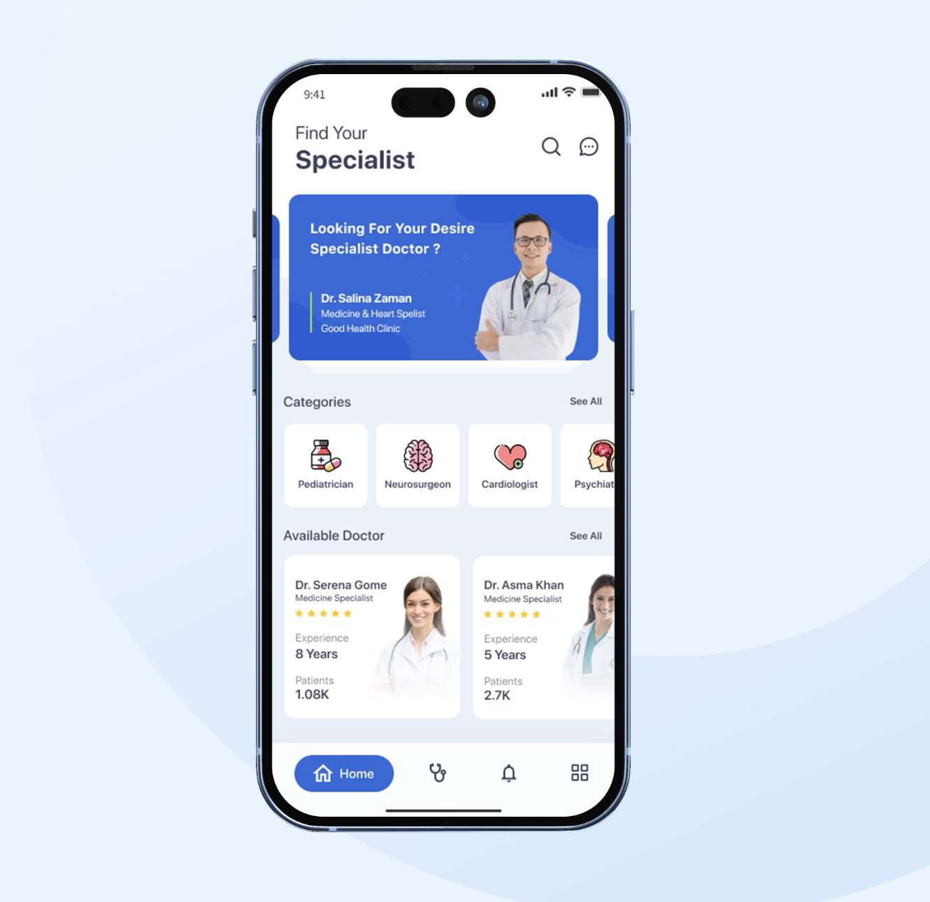 Flutter Clinic App